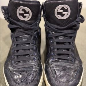 Mens Gucci High Top Shoes-9.5